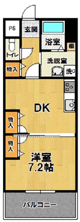 ＣＡＳＡアモール２の物件間取画像